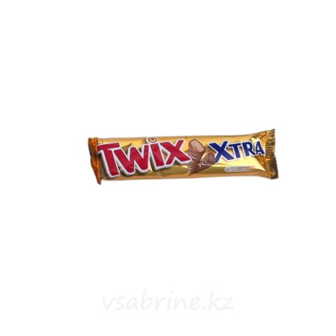 Шоколадный батончик Twix extra 82 гр