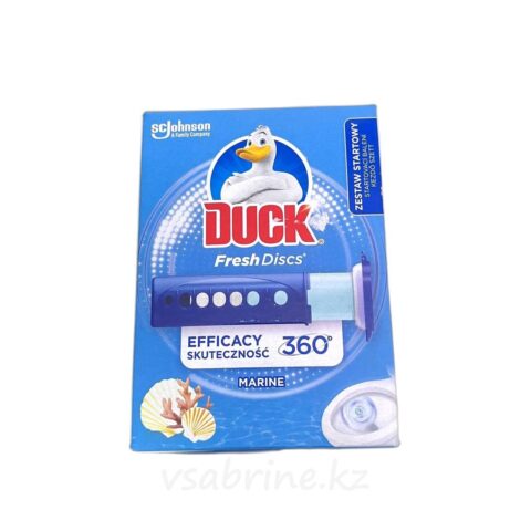 Гелевый очиститель для унитаза в дозаторе Duck Морская свежесть 36г