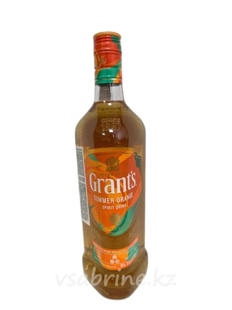 Виски Grant’s Summer Orange 35% 0,7л.