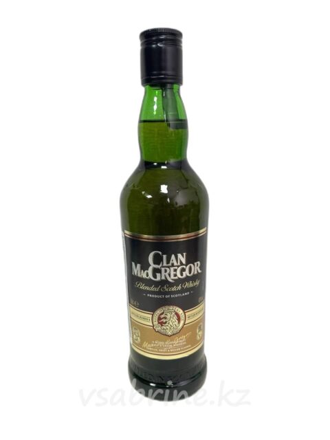 Виски clan macgregor купажированный шотландский 40% 0.5л шотландия