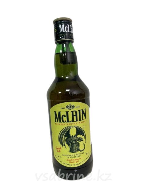 Виски MCLAIN 40% 0.5л