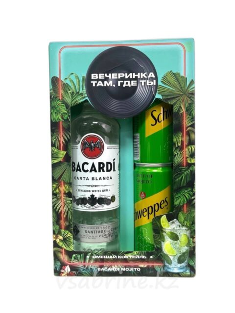 Ром Bacardi Carta Blanca 40% 0.7л