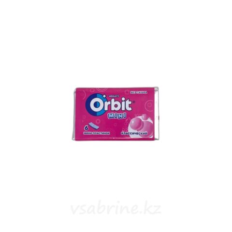 Жевательная резинка Orbit детский со вкусом фруктов 10.2 гр