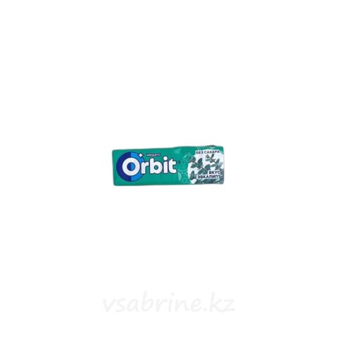 Жевательная резинка wrigley’s Orbit эвкалипт 14гр
