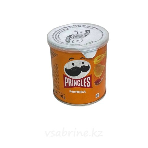 Чипсы в тубе Pringles паприка 40гр