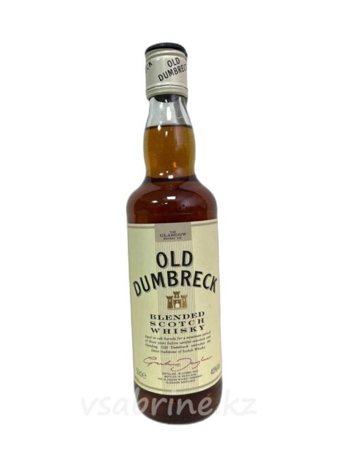 Виски Old Dumbreck Blend 3 Летний 40% 0.5 л