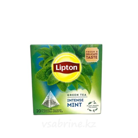 Чай  Lipton зелёный Мята пирамидки 20шт