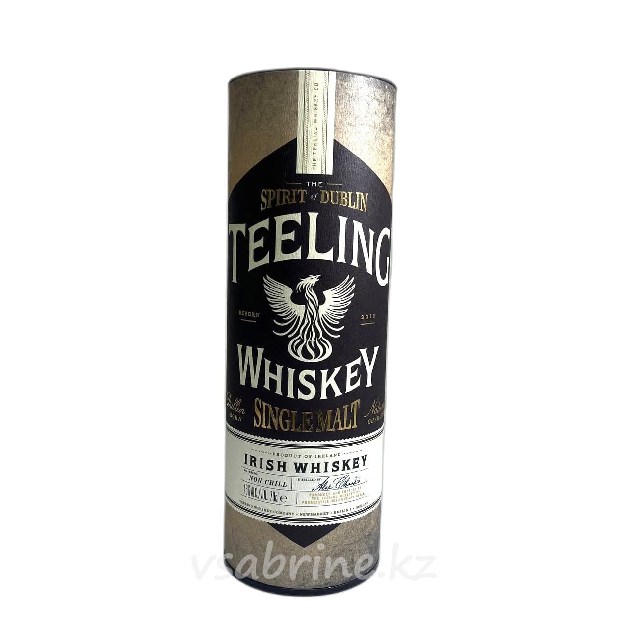 Виски Teeling Single Malt, в подарочной упаковке 0.7 л