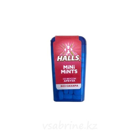 Конфеты HALLS mini со вкусом арбуза 12.5 гр