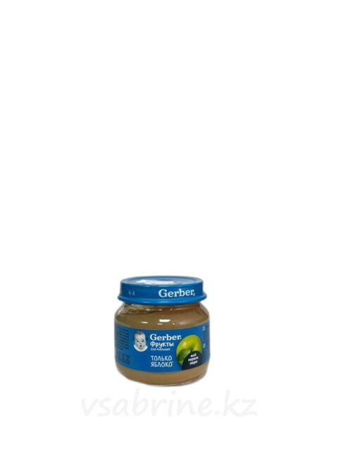 Пюре Gerber со вкусом Яблоко 80г