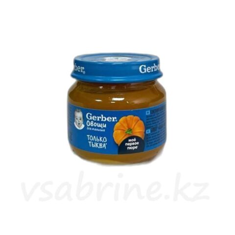 Gerber овощи только тыква 80гр ст.б