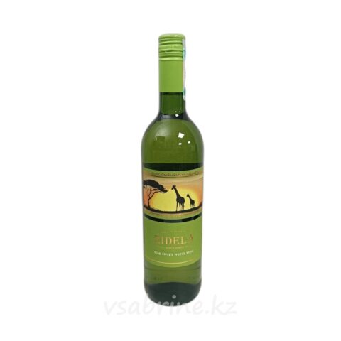 Вино Zidela белое полусладкое 12.5% 0,75л