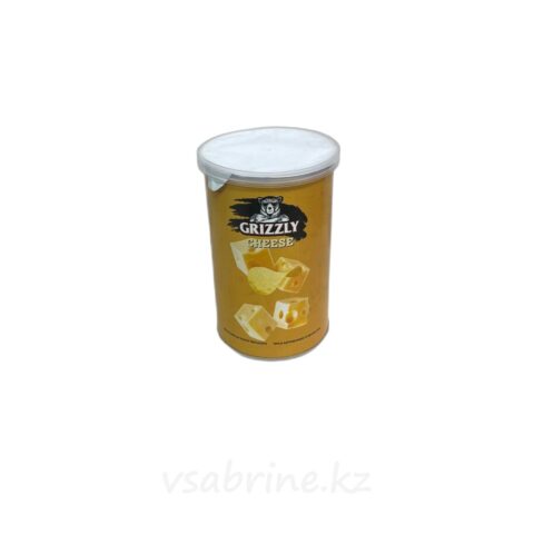 Чипсы в тубе Grizzly сыр 70гр