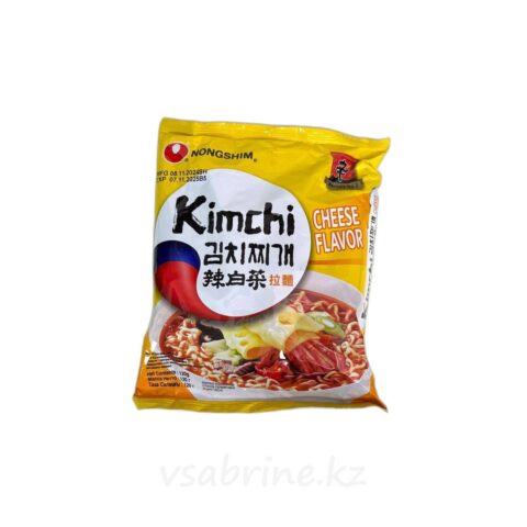 Лапша быстрого приготовления Мастер Кан Kimchi Cheese Ramyun 120 гр