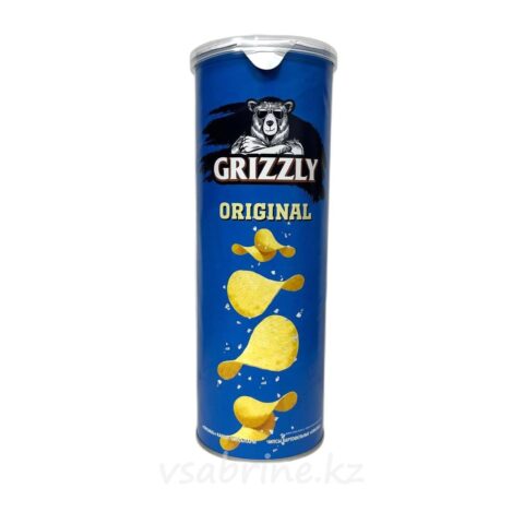 Чипсы в тубе Grizzly оригинальный вкус 130гр