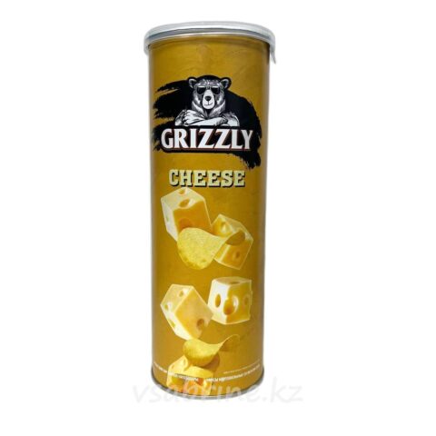 Чипсы в тубе Grizzly сыр 130гр