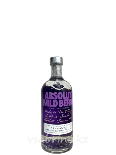 Водка Absolut Wildberri 38% 0.7л