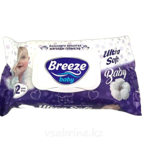 Влажные Салфетка Breeze baby 72шт