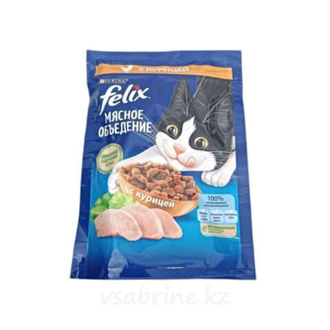 Корм Сухой для Кошек Felix с Курицей 200г