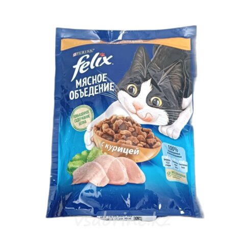 Корм Сухой для Кошек Felix с Курицей 600г