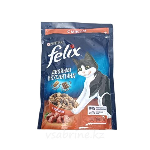 Корм Сухой для Кошек Felix Двойная Вкуснятина 200г