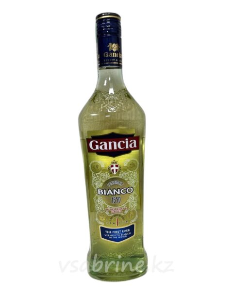 Вермут Gancia Vermouth Bianco белое 15% 1 л