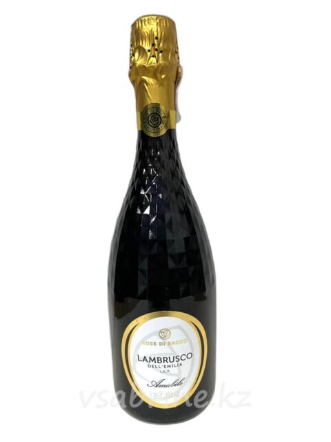 Вино Игристое Lambrusco красное полусладкое 7.5% 0.75л