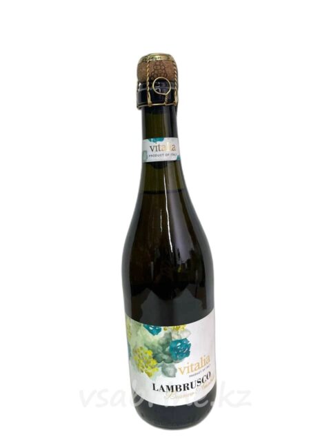 Вино Игристое Lambrusco Bianco белое сладкое 8% 0.75л