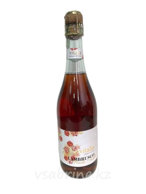 Вино Игристое Lambrusco Rosato Amabile 8% 0.75л