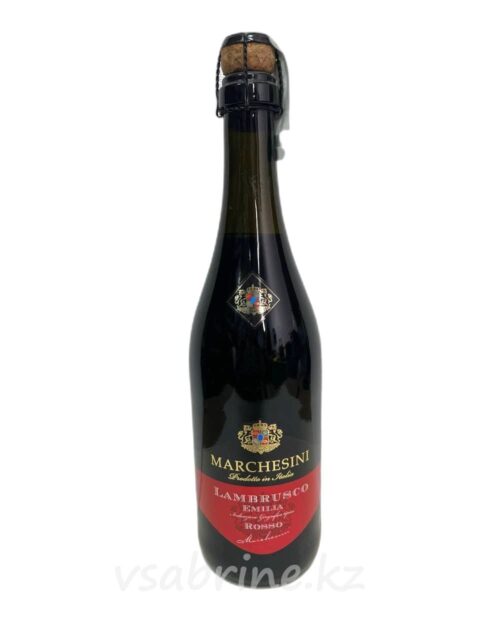 Вино Игристое Lambrusco Emilia Rosso 7.5% 0.75л