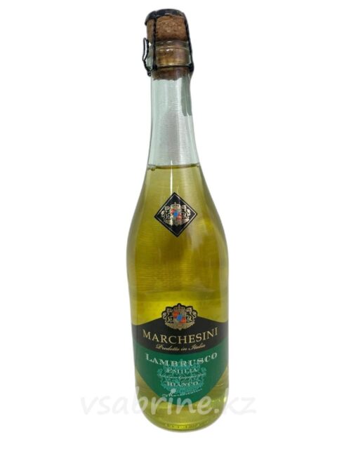 Вино Игристое Lambrusco Emilia Bianco 8% 0.75л