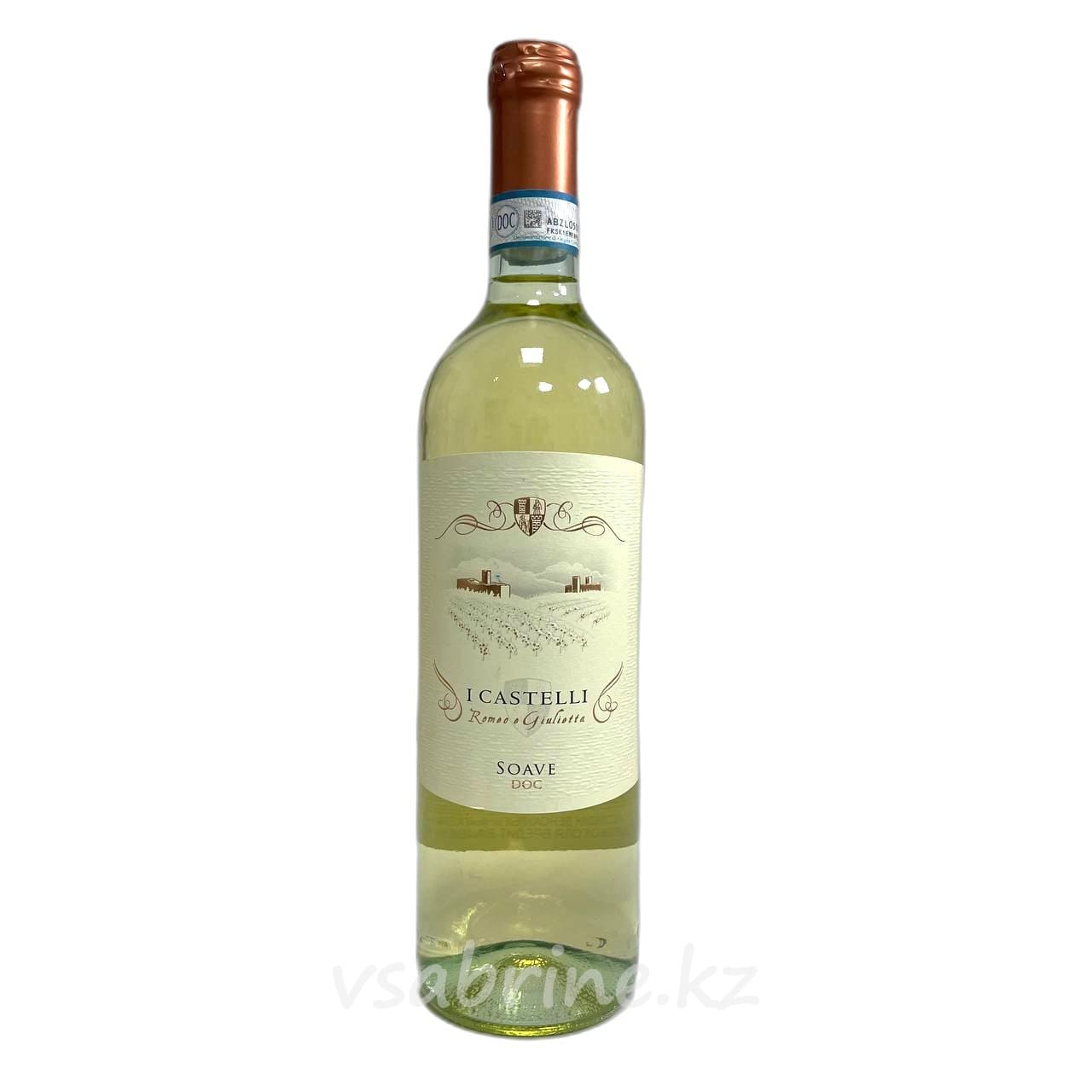 Вино I Castelli Romeo e Guiletta белое сухое 12% 0.75л