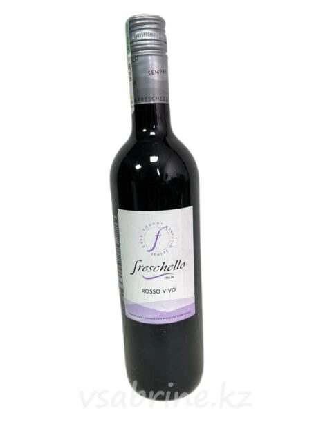 Вино Freschello Piu Rosso Красное Сухое 10.5% 0.75л