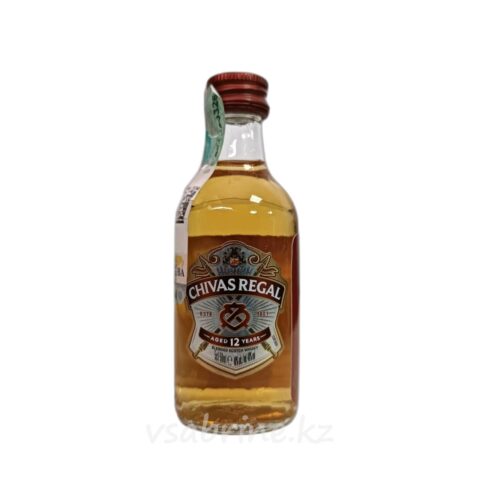 Виски Chivas Regal 12 Летний 40% 0.05л