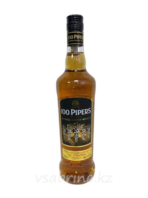 Виски 100 Pipers 40% 0.7л