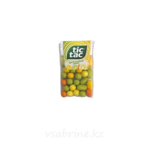Дражже Tic Tak цитрусовый микс 16 гр
