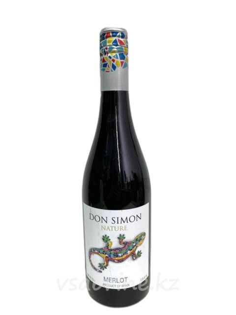 Вино Don Simon Merlot красное сухое 11.5% 0.75л