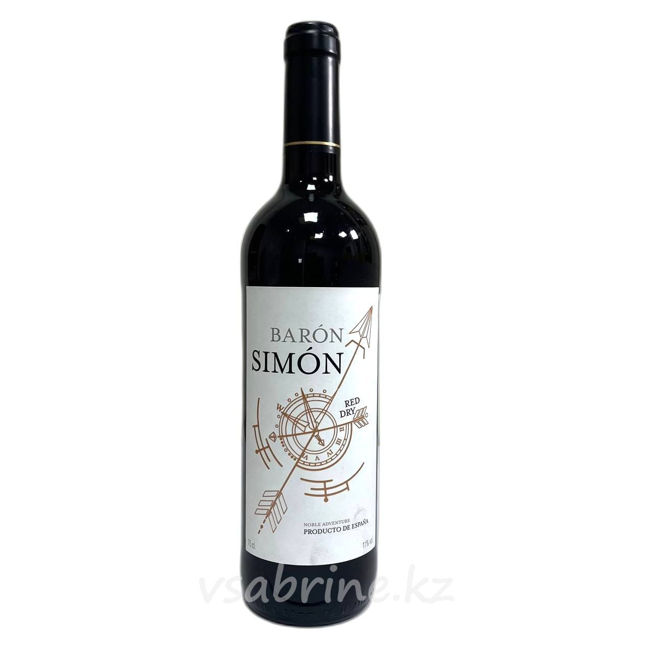 Вино Baron Simon красное сухое 11% 0.75л