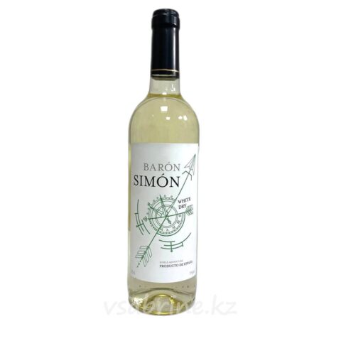 Вино Baron Simon белое сухое 11% 0.75л
