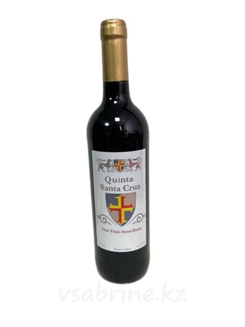 Вино Quinta Santa Cruz Красное Полусладкое 11% 0.75л