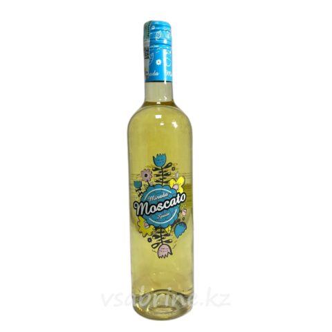 Вино Mirada moscato белое 7% 0.7л
