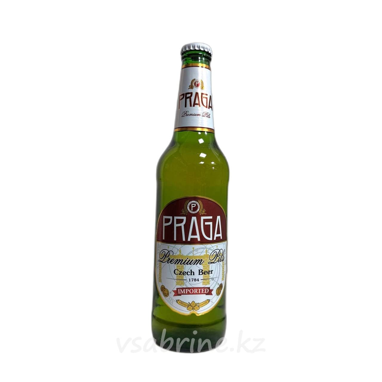 Пиво Praga светлое 4.7% 0.5л