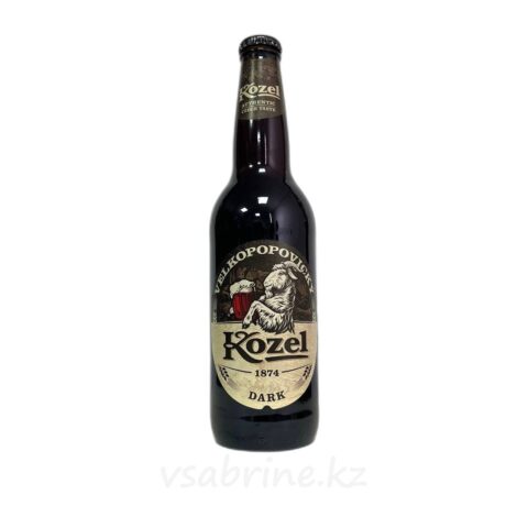 Пиво “Velkopopovicky Kozel” ЧЕХИЯ темный 3.8% 0,5л ст.б