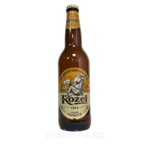 Пиво Kozel Premium lager 3.8%0.5л ст.б
