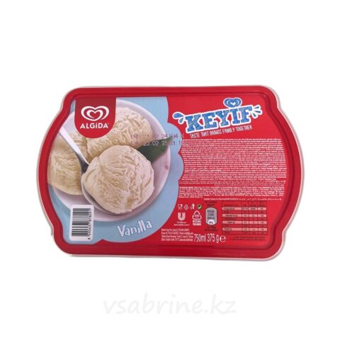Мороженое KEYIF вкус ваниль 375 гр пв