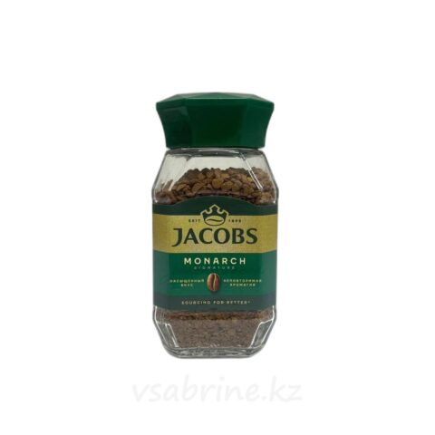 Кофе растворимый Jacobs Monarch сублимированный 47.5г стекло
