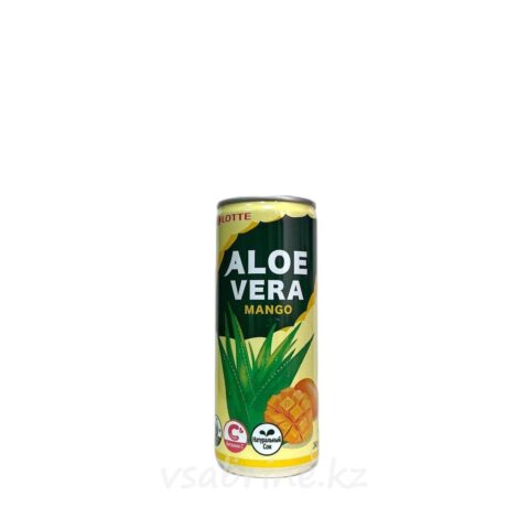 Напиток Lotte aloe vera манго ж/б 0.24л