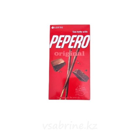 Печенье соломка пеперо с шоколадом классический 47г тв/уп