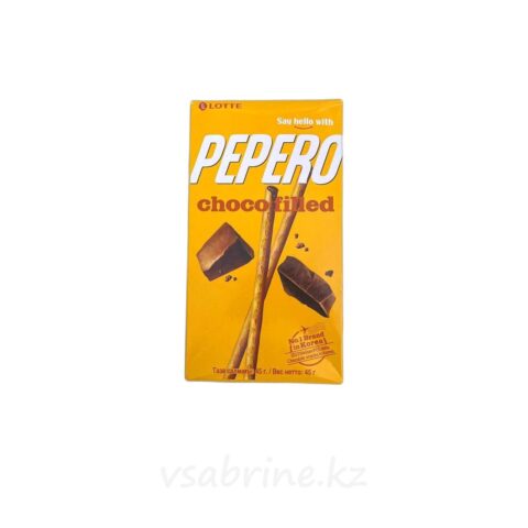 Соломка Pepero с шоколадной начинкой 45 гр