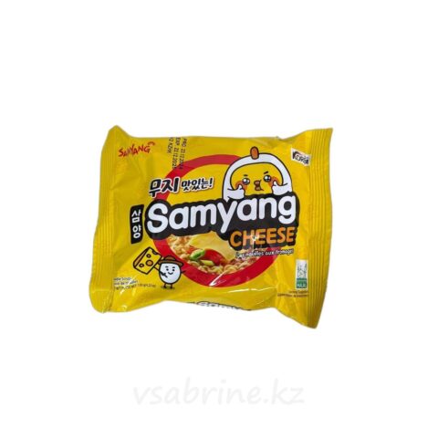 Лапша быстрого приготовления Samyang Cheese 120г